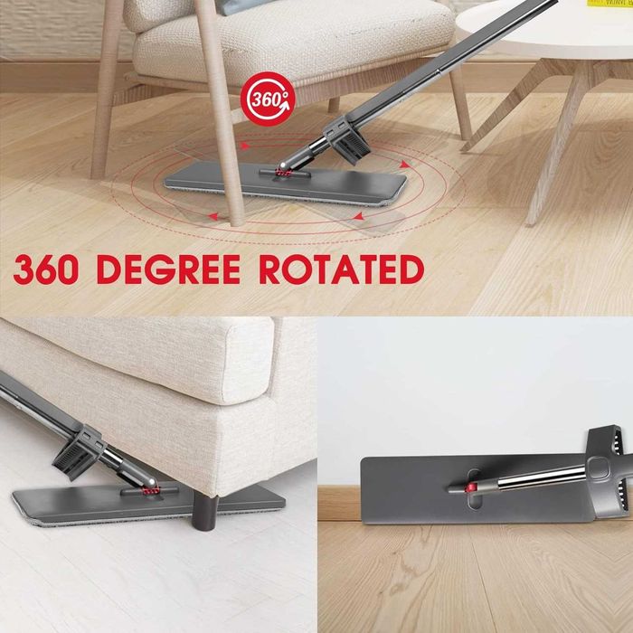 Nowy mop / mikrofibra / wycieraczka / 6 nakładek / regulowany !2072!