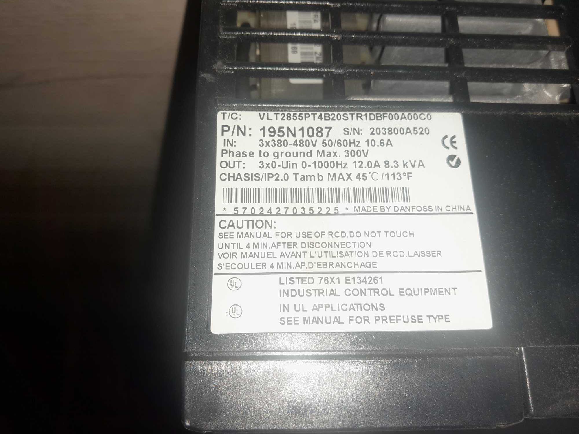 Falownik Danfoss VLT2800 5,5kW