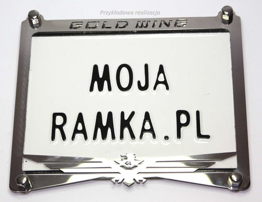 Ramka motocykla do tablicy na motocykl CHOPPER Cruiser Trike Harley