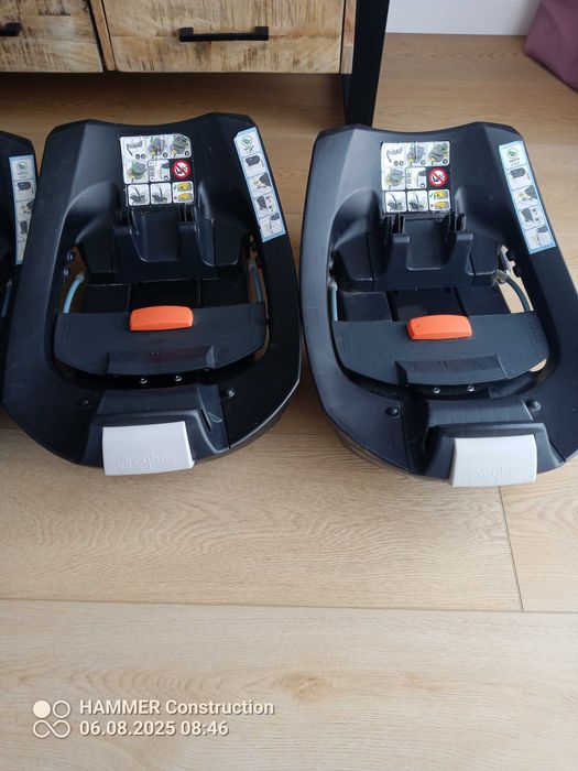 Fotelik Cybex Aton 5 + baza ISOFIX AKC