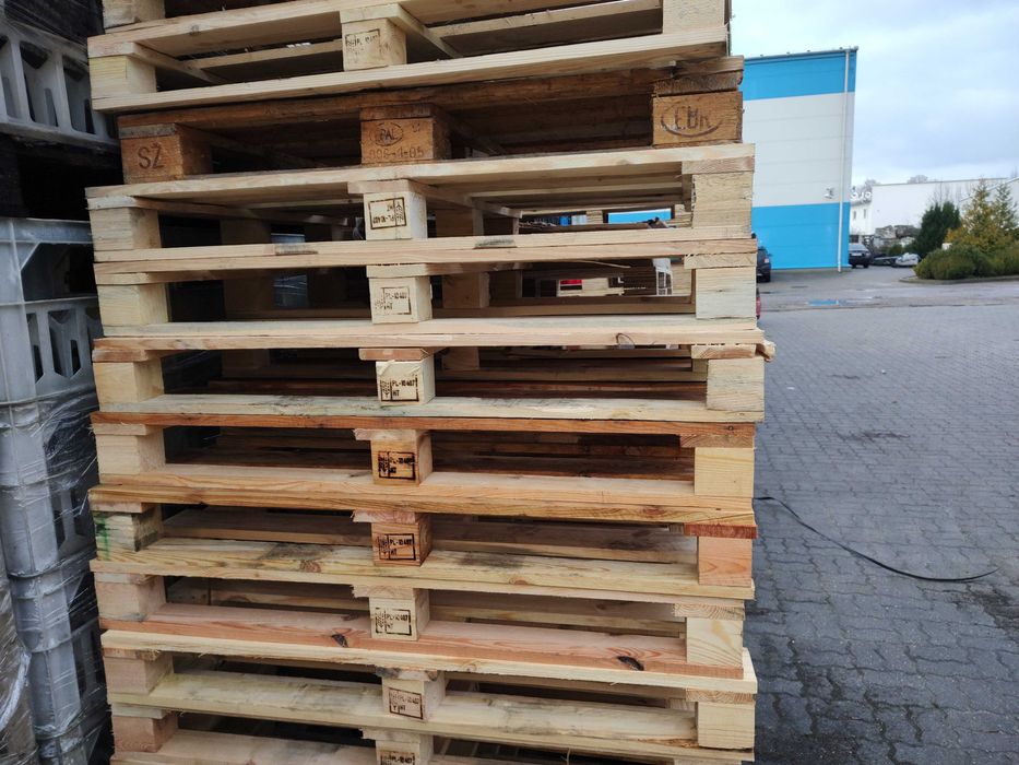 Tanie palety różne 60x80, euro przemysłowe 120x80, fin 120x100 inne