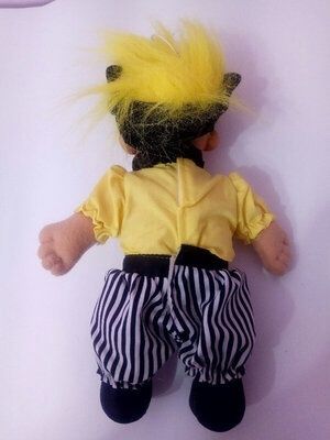 Подвесная новая кукла лялька тролль Пират 26см