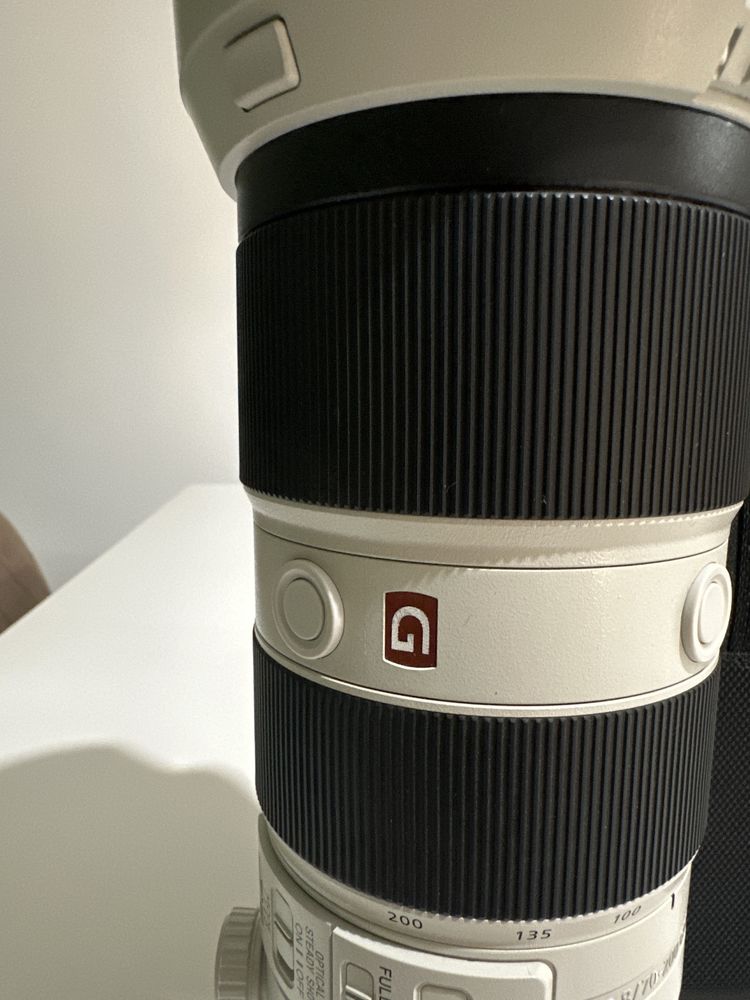 Sony 70-200 2.8 GM como nova