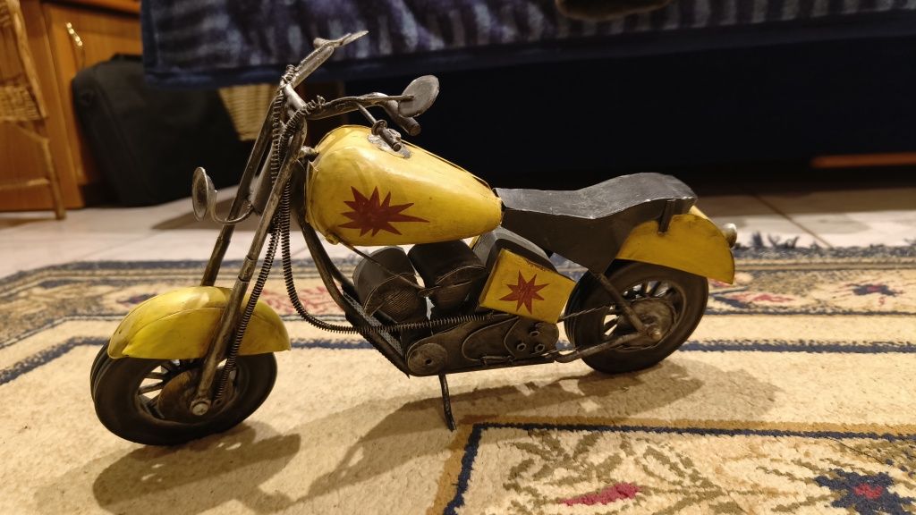 Model motor chopper metalowy