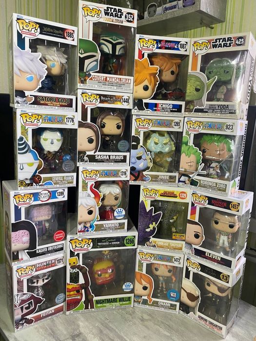 Funko pop Yamato Kagaya onami yoda simpsons starWars one piece zoro