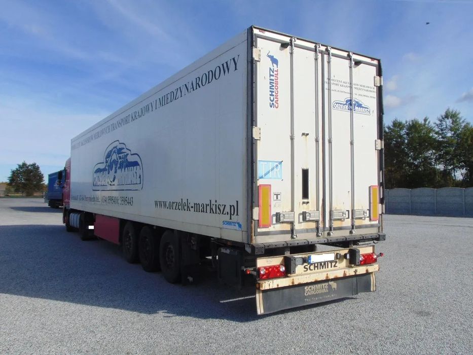 Schmitz Cargobull NACZEPA SCHMITZ/ OSIE SAF  Chłodnia, bez agregatu, SAF