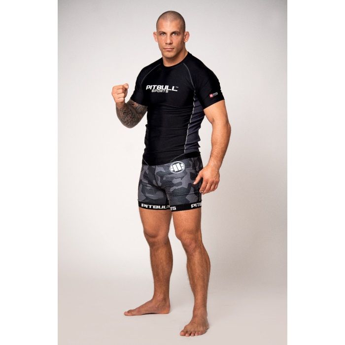 PIT BULL RASHGUARD RASH shortsleeve compression pro plus