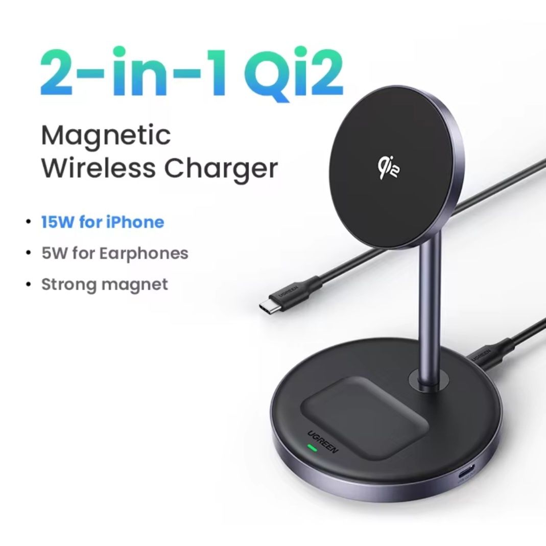 Продам зарядну станцію Ugreen Qi2 Magneti Attachment