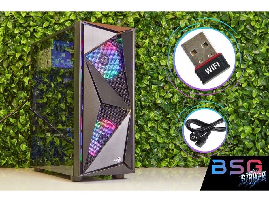 komputer gamingowy bsg striker v13 ryzen 5 rtx 3050 32gb 1tb ssd win11