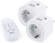 Inteligentne 2 gniazda z pilotem Dio Connect Plug