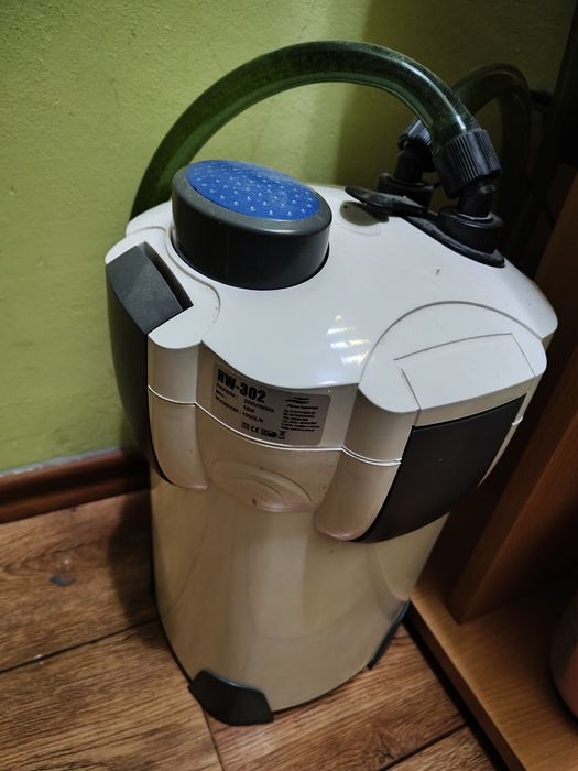 Akwarium 170 L  z filtrem i obsadą