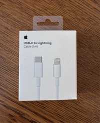 Nowy oryginalny kabel 1m Apple iPhone USB-C na lightning