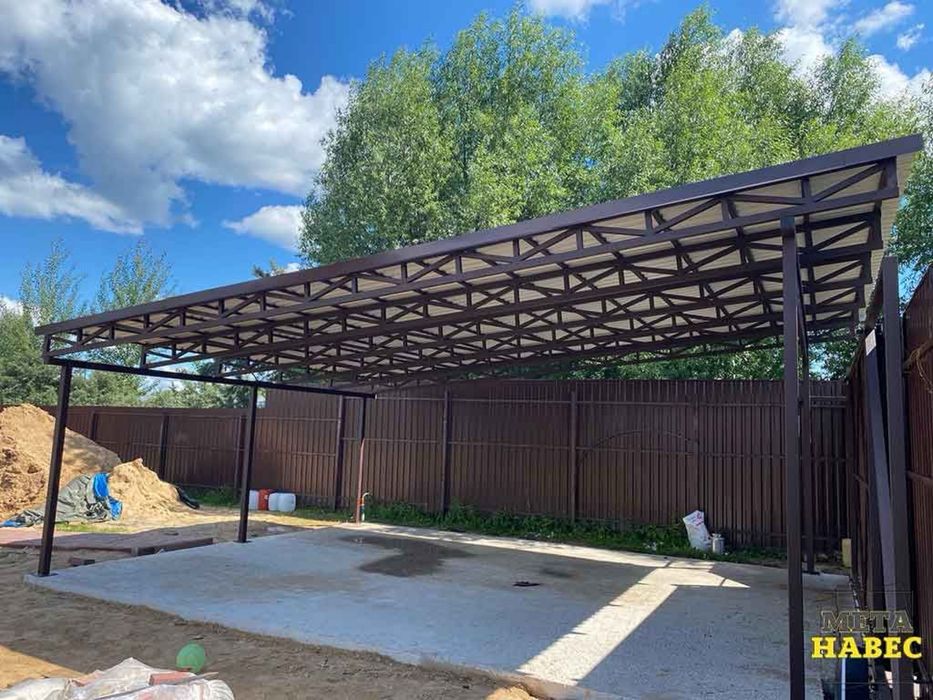 Виготовлення навісів Парканів Изготовление навесов Заборов