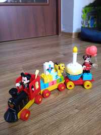 LEGO Duplo urodzinowy pociąg myszki Minnie