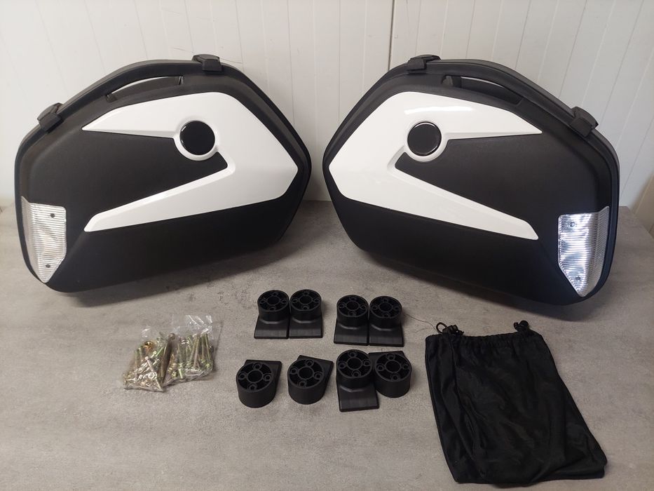Kufer kufry centralny boczny boczne  honda kawasaki suzuki Yamaha  sym