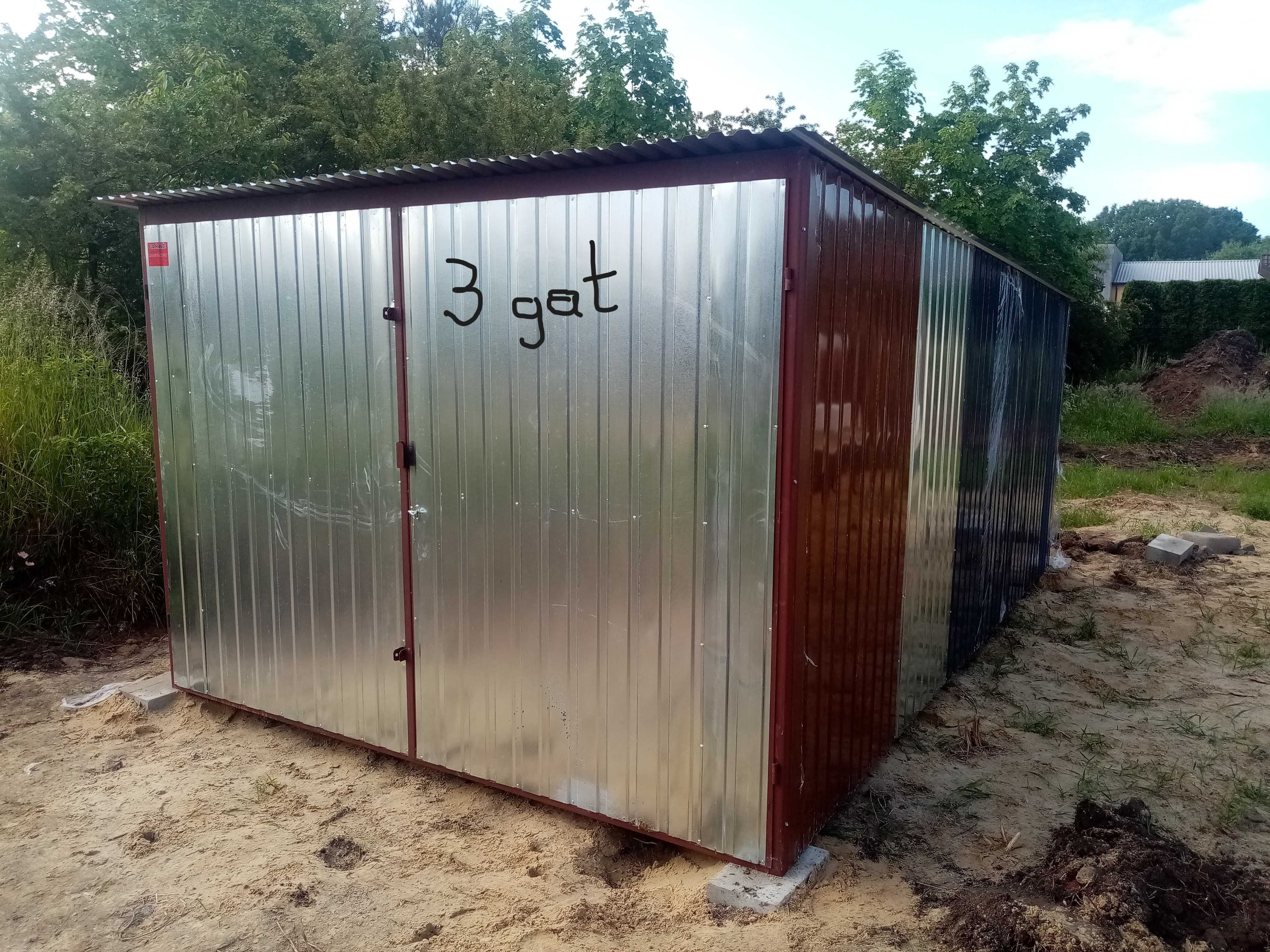 Garaż 3 x 5 z transportem i montażem