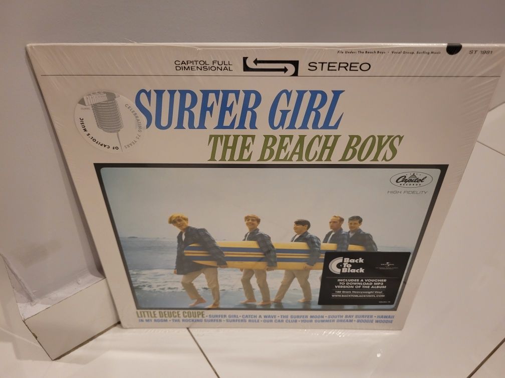 The Beach Boys - Surfer Girl lp vinyl,winyl nowy
