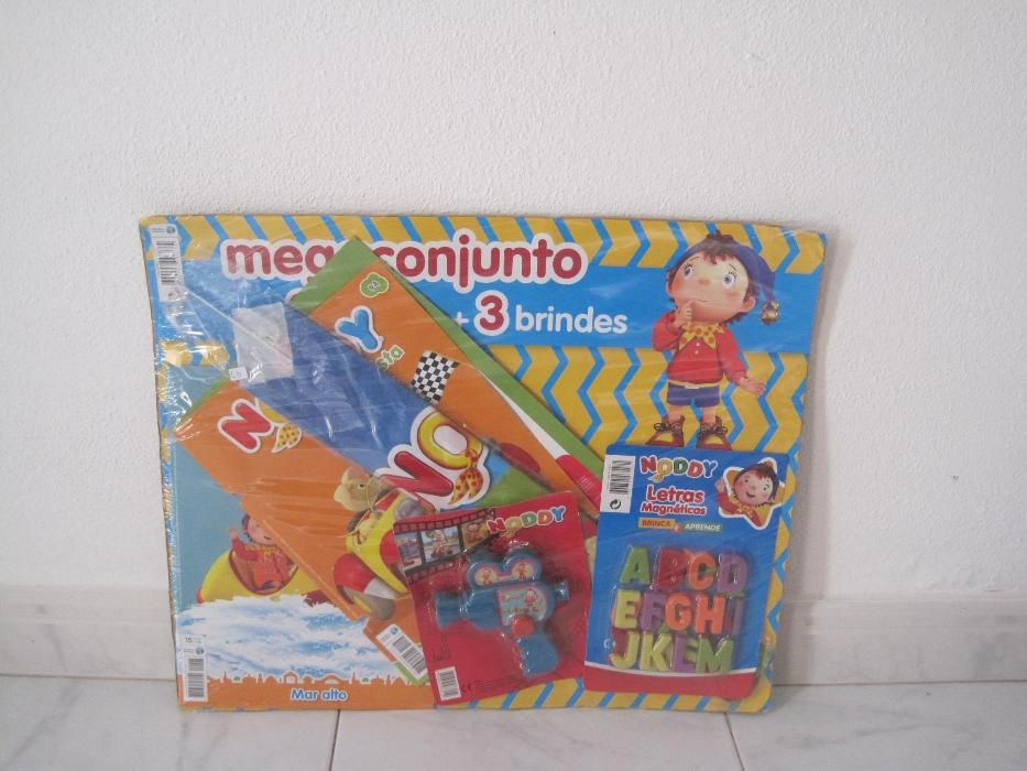 Revista + brinquedos do Noddy