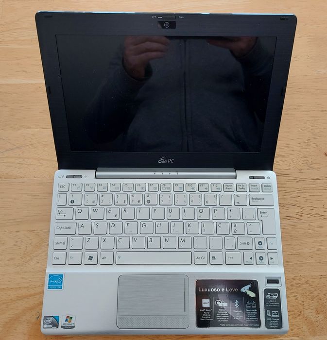 Portatil Eee pc Asus Branco