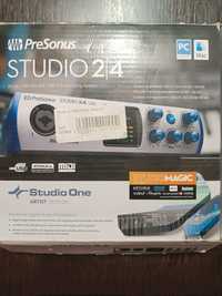 Внешняя звуковая карта USB Presonus Studio 24