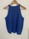 Top Halter Azul Mango