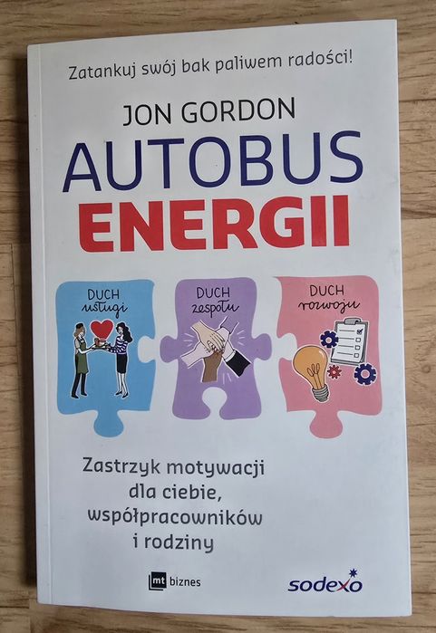Psychologia Autobus energii. J.Gordon. BestsellerPROMOCJA*