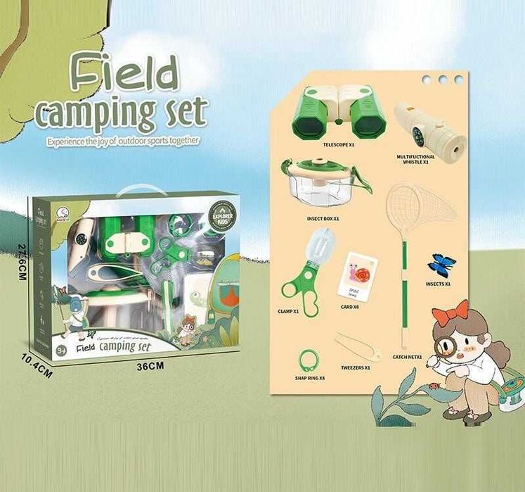 ХІТ ПРОДАЖІВ! Дитячий набір дослідника, набір для досліджень 6622-8