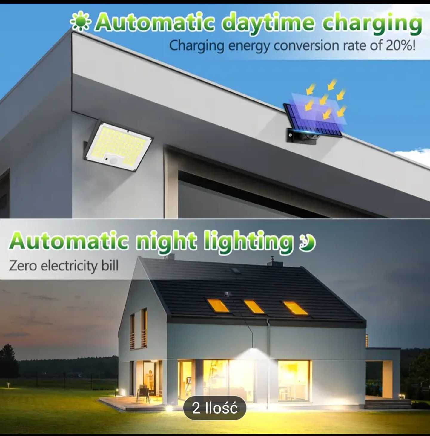 NOWA lampa solarna PIR