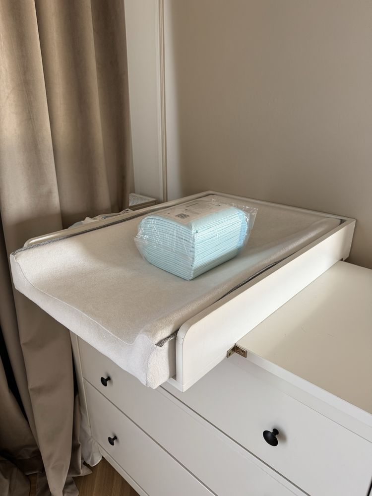 Drewniana nakładka przewijak na komode Hemnes