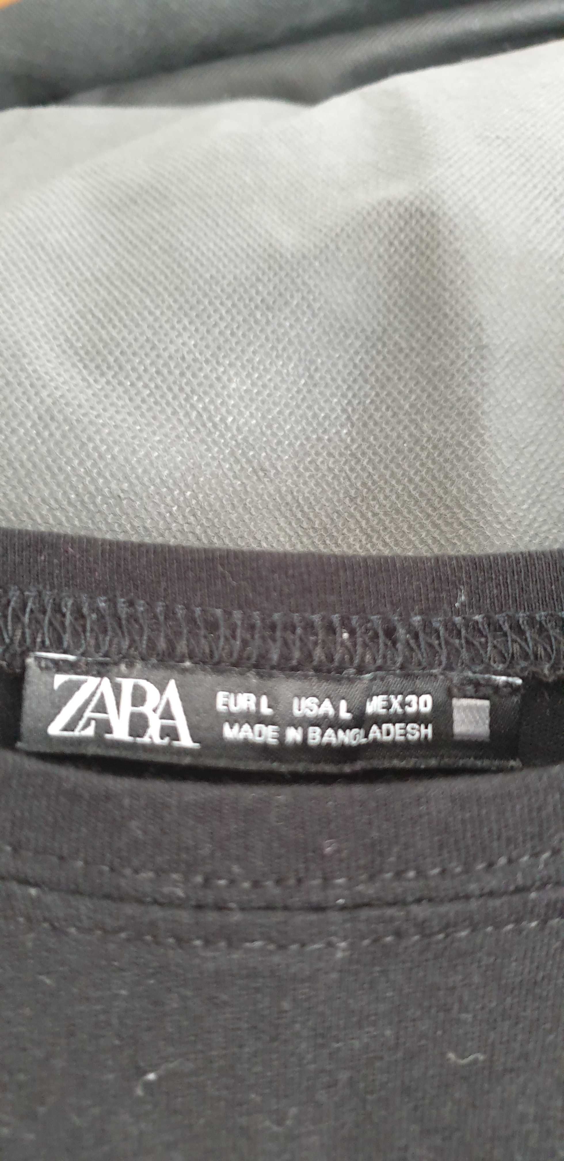 T-shirt curta preta