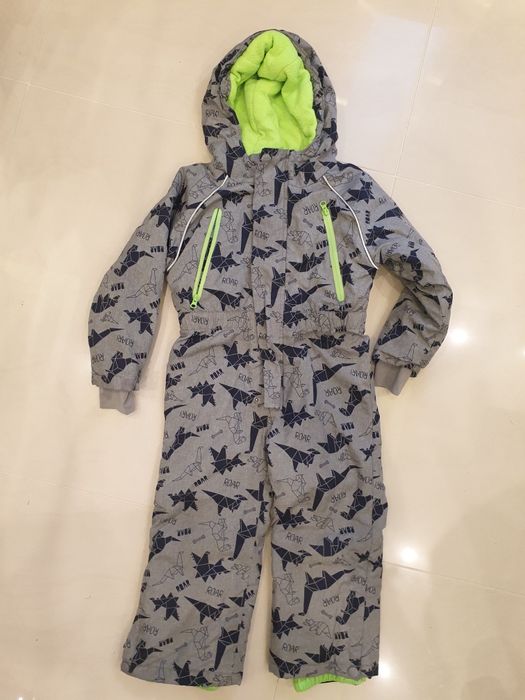 Cool Club Szary Kombinezon Zimowy w Dinozaury Rozmiar 98