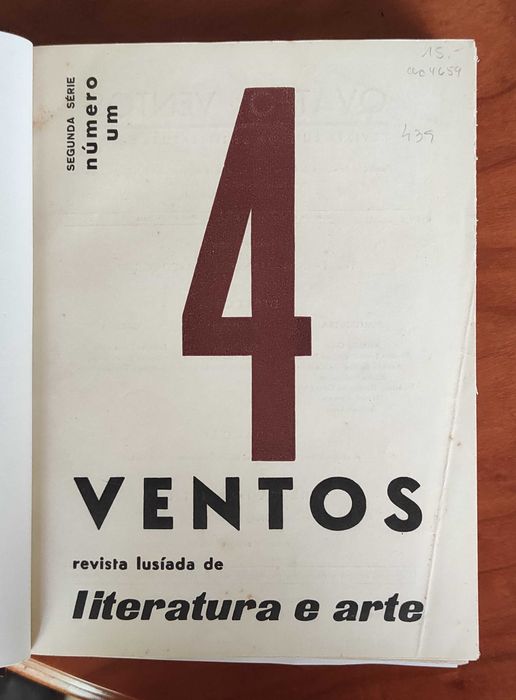 4 Ventos. Revista Lusíada de Literatura e Arte