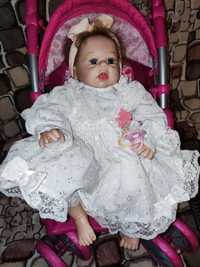 Лялька пупс кукла Реборн р.50см з соскою, ціна 1100грн.