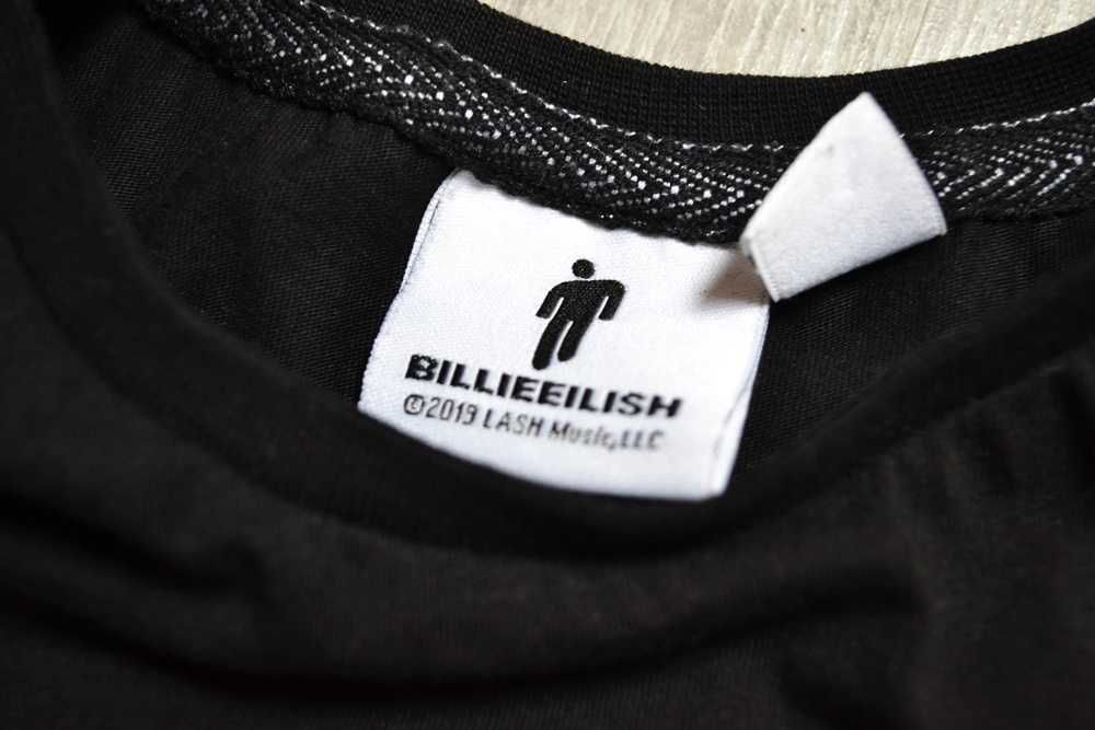 Bluzka czarna dopasowana Billie Eilish 140cm / S Primark