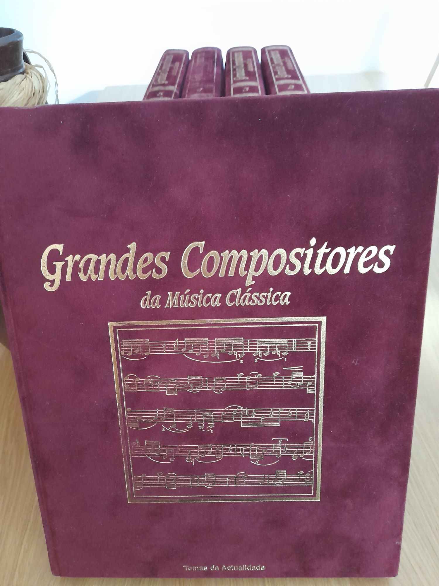 Coleção 5 livros Música Grandes Compositores -valor por todos