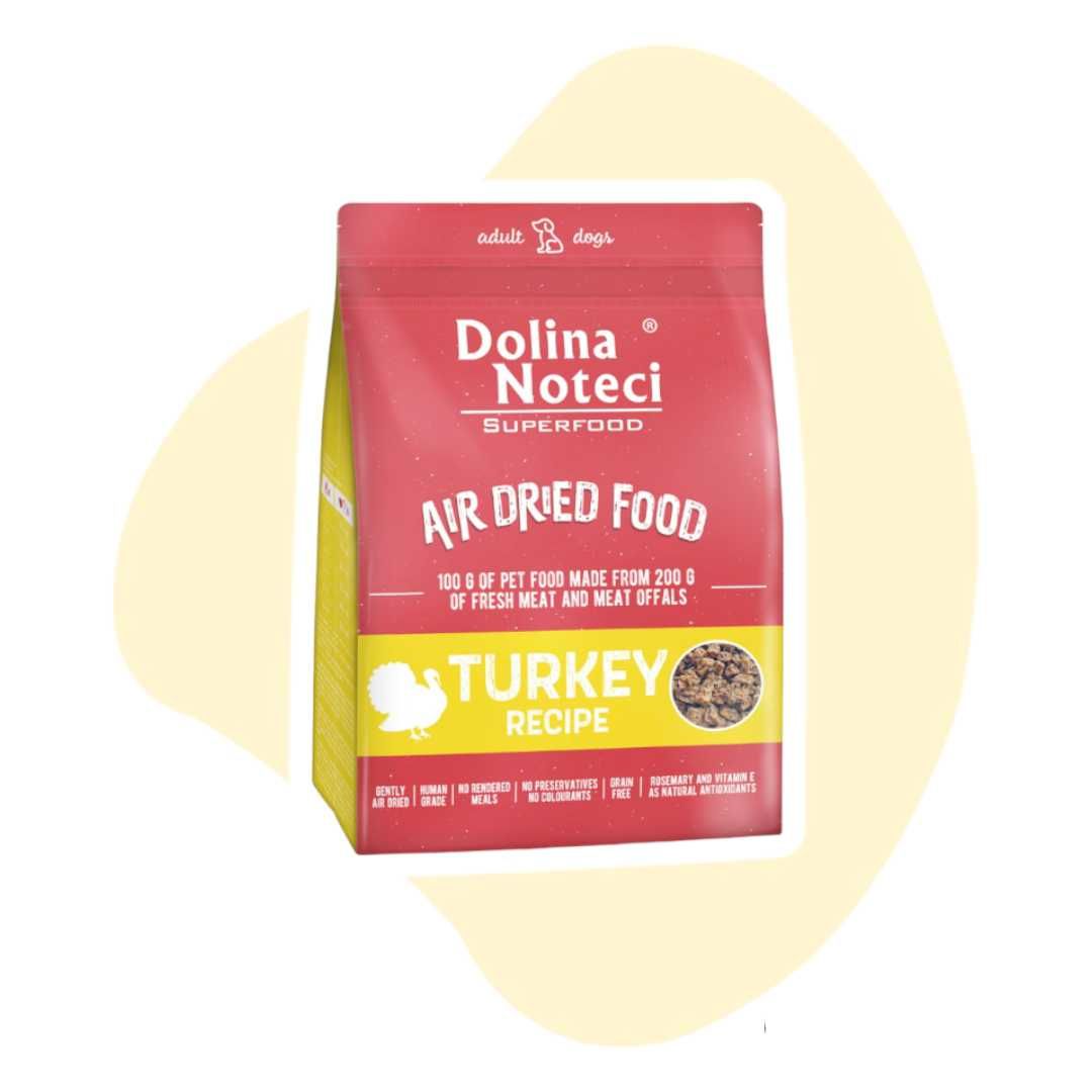 Dolina Noteci Superfood Danie z indyka 1kg psy dorosłe