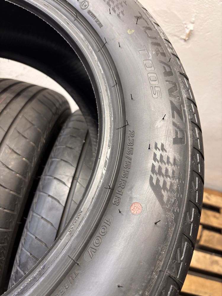 235/55/18 Bridgestone 2024r Komplet Opony letnie Nowe Jak nowe