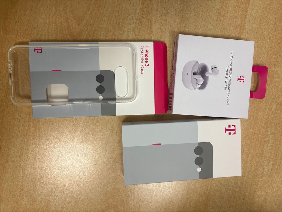 Smartfon T-Phone słuchawki bezprzewodowe okładka ochronna