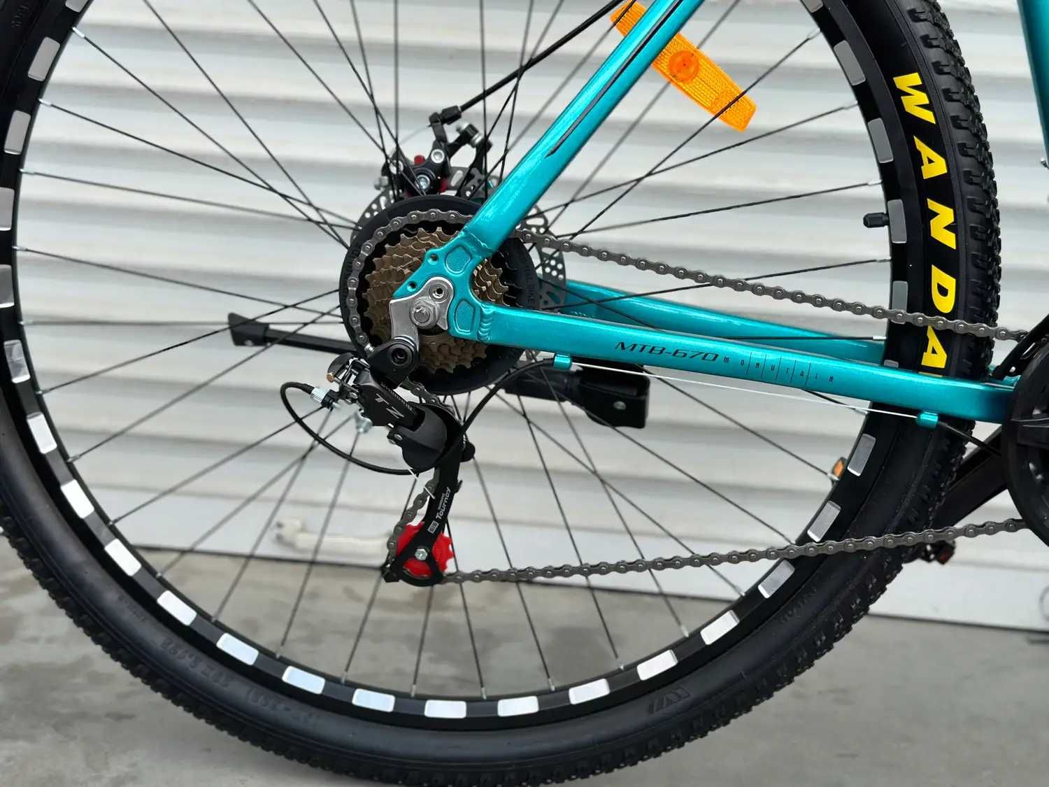 Горний велосипед 29 дюймов 21 рама алюмінієва (185-198 см) Синій