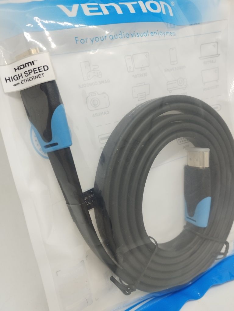 HDMI-HDMI кабель 1.5m VENTION.
Оригінальний кабель.Колір чорний.
Також