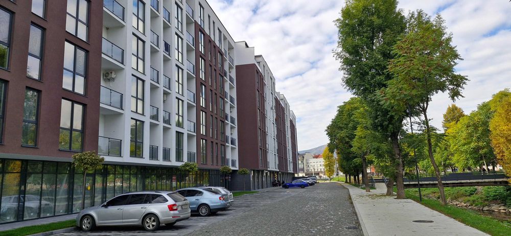 Елітна новобудова у центрі Сваляви. ЖК "Набережний квартал".