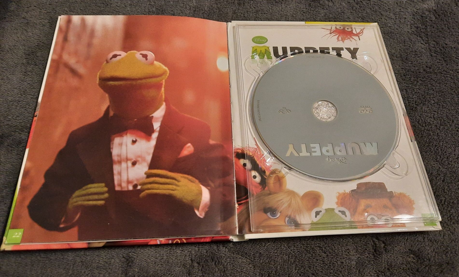 MUPPETY film Disney DVD