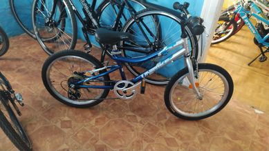 Rower 20 cali unibike szaro-niebieski