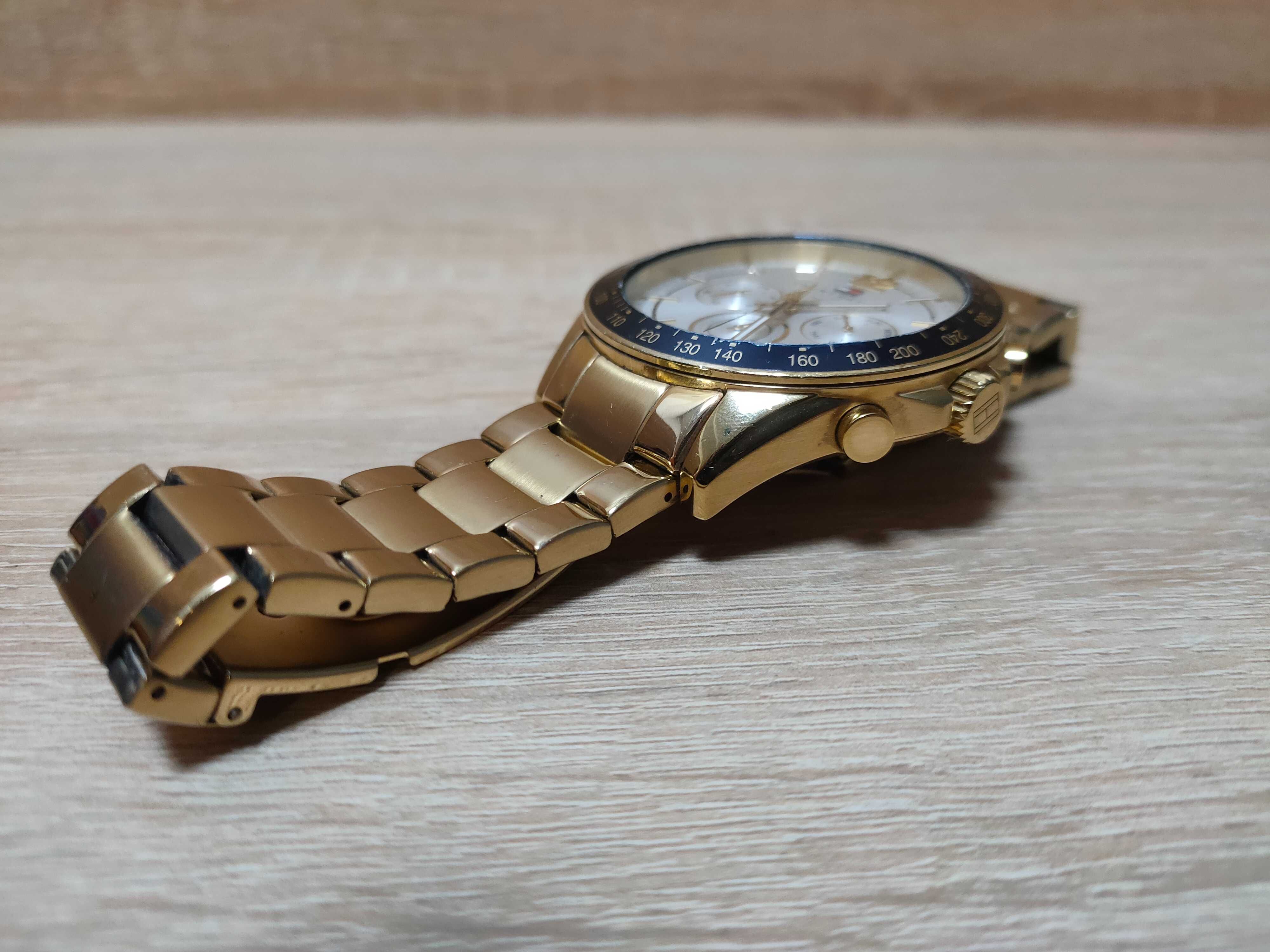 Tommy Hilfiger zegarek męski złoty