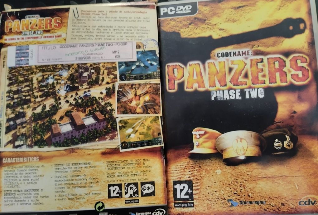 Jogo PC- DVD Panzers Phase Two