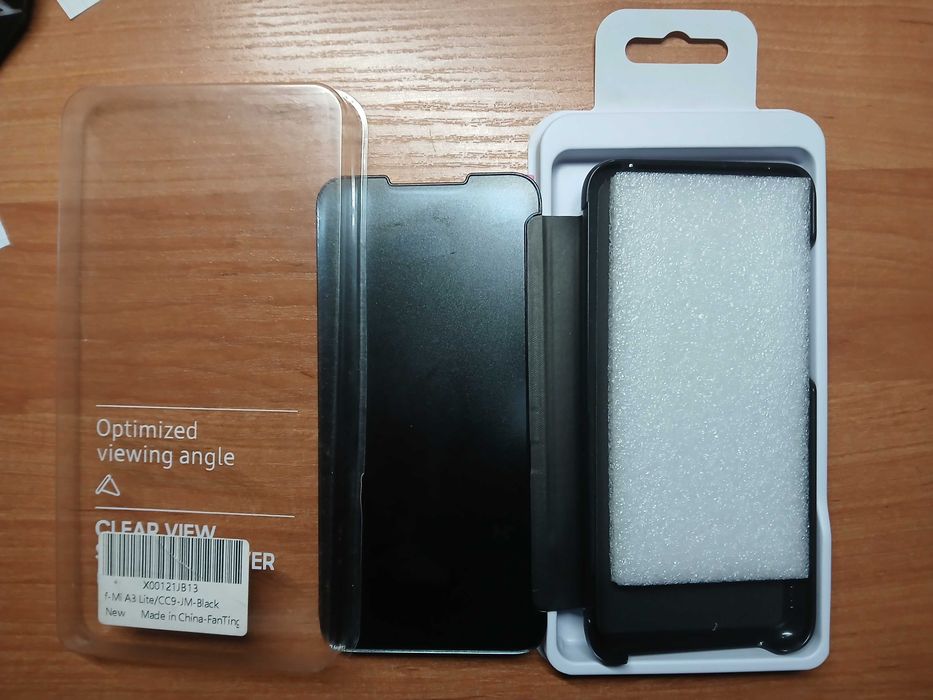 Etui typu Clear View do telefonu Xiaomi Mi A3 Lite/CC9-JM czarna