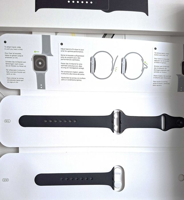 Apple Watch series 5 GPS 40mm, gwiezdna szarość z aluminium, ideał