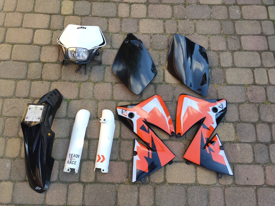 Plastiki owiewki KTM
