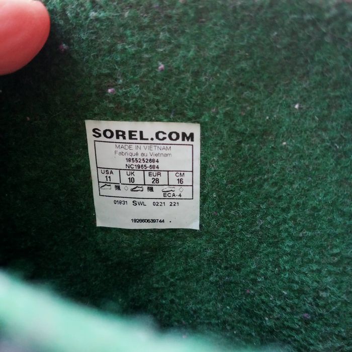 Сноубутси SOREL розмір 28