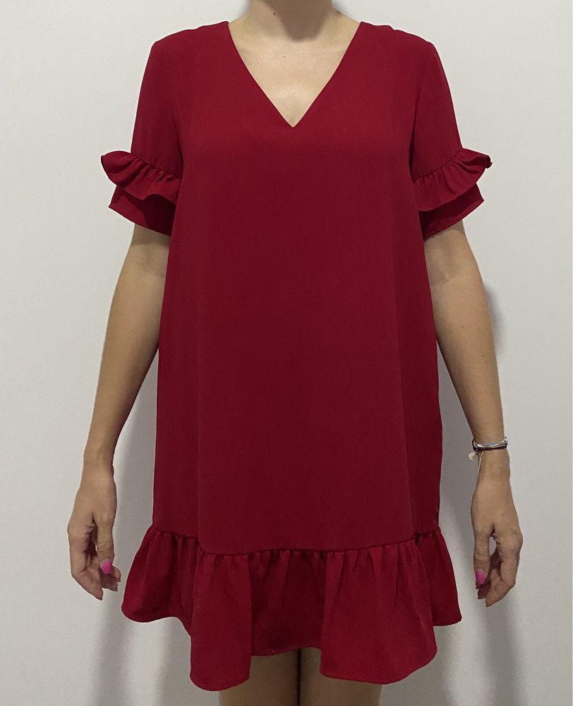 Vestido vermelho Zara